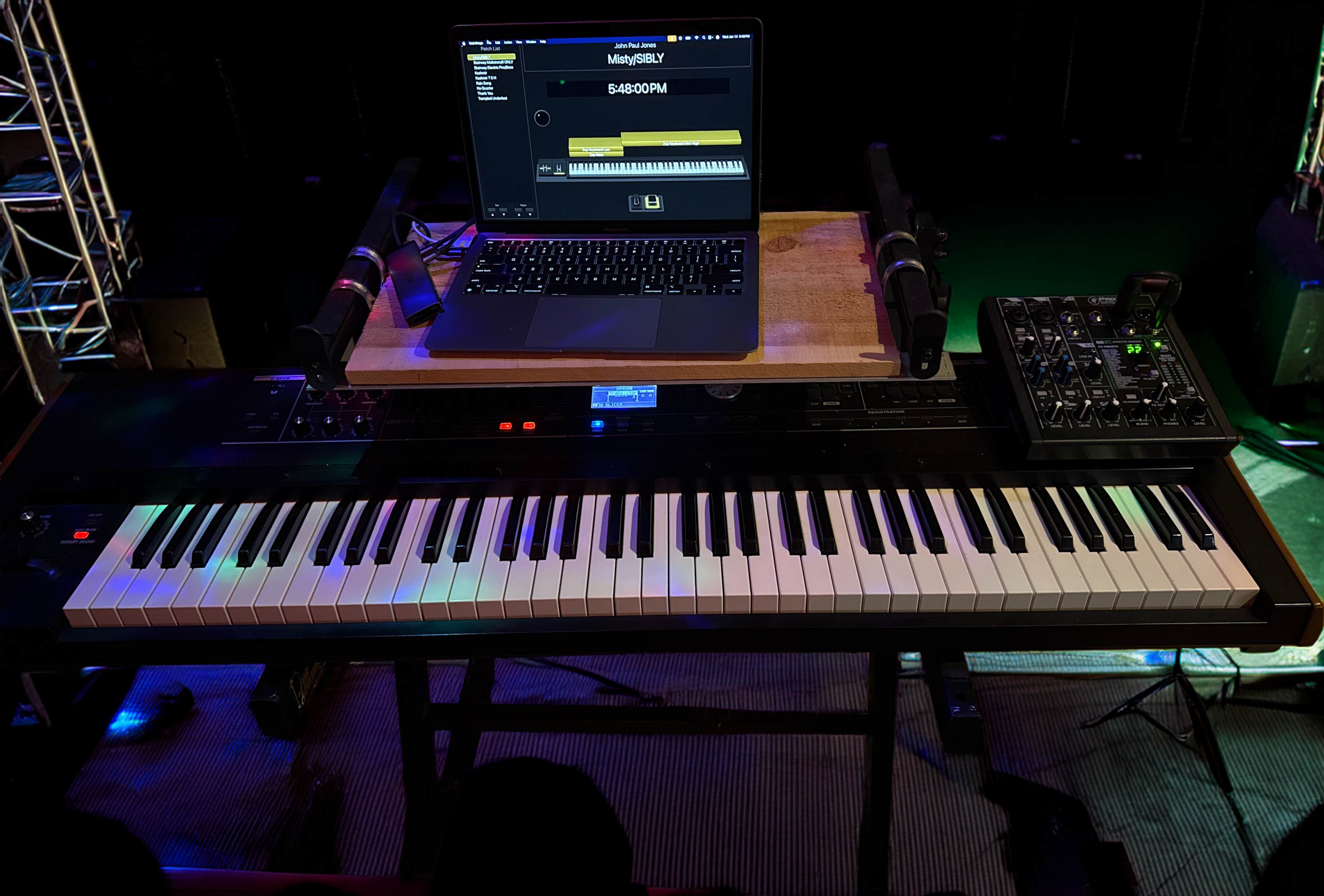 Roland Keyboards with Mainstage